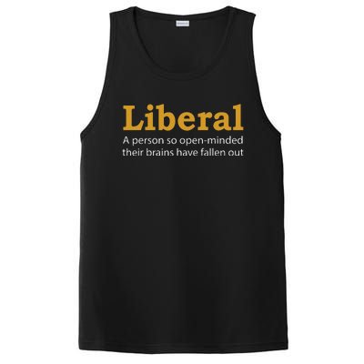 Funny Liberal Democratic Party Conservative PosiCharge Competitor Tank