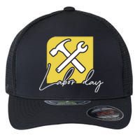 Funny Labor Day Gift Flexfit Unipanel Trucker Cap