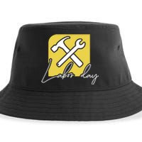 Funny Labor Day Gift Sustainable Bucket Hat