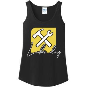 Funny Labor Day Gift Ladies Essential Tank