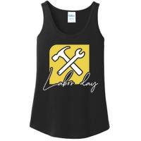 Funny Labor Day Gift Ladies Essential Tank