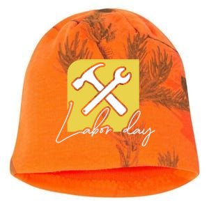 Funny Labor Day Gift Kati - Camo Knit Beanie