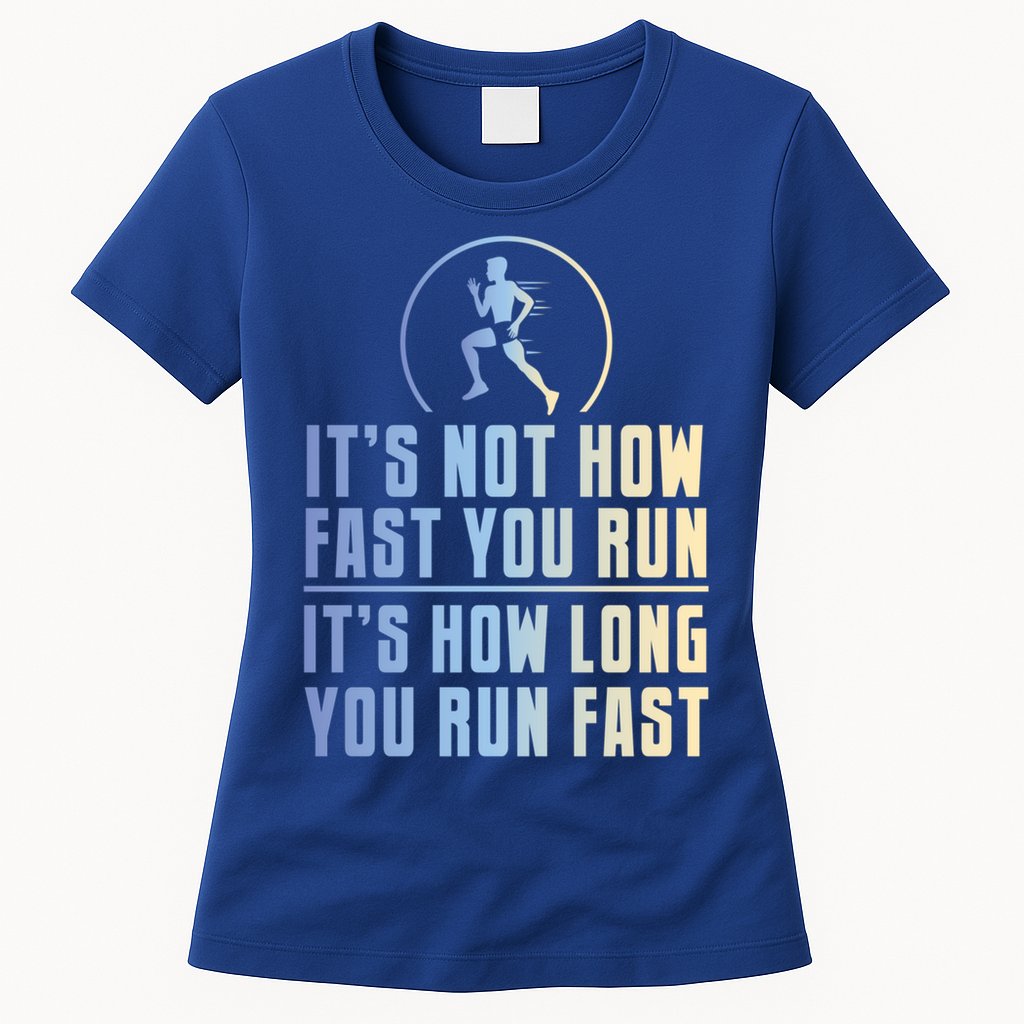 Funny Long Distance Runner Xc Coach Cross Country Gift Meaningful Gift Womens T-Shirt