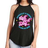 First Last Day Of School Officially A Senior Class Of 2025 Women's Perfect Tri Rocker Tank