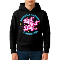 First Last Day Of School Officially A Senior Class Of 2025 Kids Hoodie