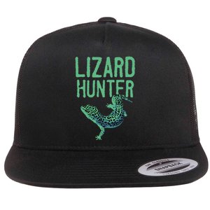 Funny Lizard Designs Reptile Herpetology Flat Bill Trucker Hat