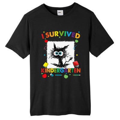 Funny Last Day Of Kindergarten I Survived Kindergarten Tall Fusion ChromaSoft Performance T-Shirt