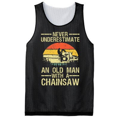 Funny Lumberjack Design For Dad Logger Arborist Chainsaw  Mesh Reversible Basketball Jersey Tank