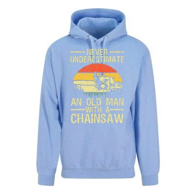 Funny Lumberjack Design For Dad Logger Arborist Chainsaw  Unisex Surf Hoodie