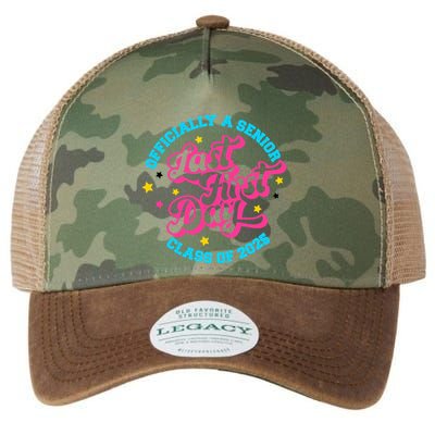 First Last Day Of School Officially A Senior Class Of 2025 Legacy Tie Dye Trucker Hat