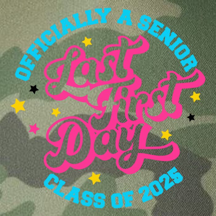 First Last Day Of School Officially A Senior Class Of 2025 Legacy Tie Dye Trucker Hat