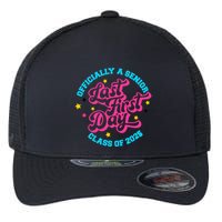 First Last Day Of School Officially A Senior Class Of 2025 Flexfit Unipanel Trucker Cap