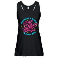 First Last Day Of School Officially A Senior Class Of 2025 Ladies Essential Flowy Tank