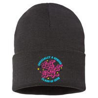 First Last Day Of School Officially A Senior Class Of 2025 Sustainable Knit Beanie