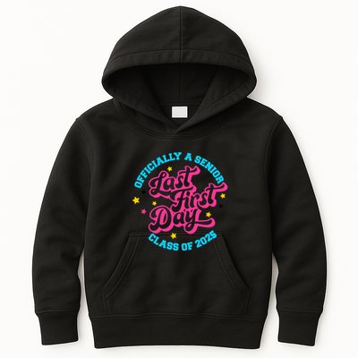First Last Day Of School Officially A Senior Class Of 2025 Kids Hoodie