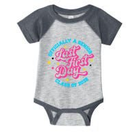 First Last Day Of School Officially A Senior Class Of 2025 Infant Baby Jersey Bodysuit