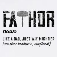 Fathor Like Dad Just Way Mightier FatherS Day Fa Thor Cool Comfort Performance Bucket Hat