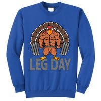 Funny Leg Day Thanksgiving Turkey Deadlifting Deadlift Sweatshirt