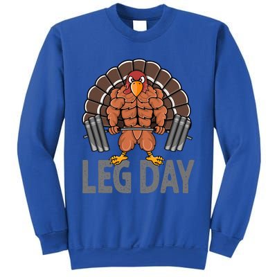 Funny Leg Day Thanksgiving Turkey Deadlifting Deadlift Sweatshirt