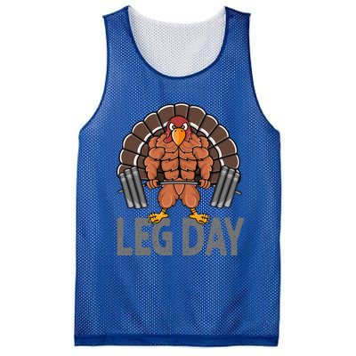 Funny Leg Day Thanksgiving Turkey Deadlifting Deadlift Mesh Reversible Basketball Jersey Tank