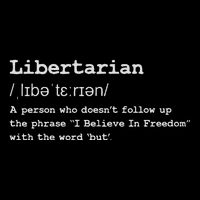 Funny Libertarian Definition Sweatshirt