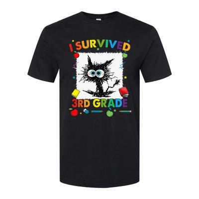 Funny Last Day Of Third 3rd Grade I Survived Third 3rd Grade Softstyle CVC T-Shirt