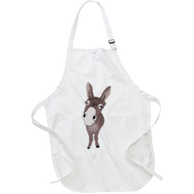 Funny Looking Donkey Gift Idea For Cute Donkeys Horses Apron