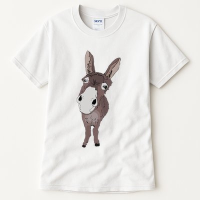 Funny Looking Donkey Gift Idea For Cute Donkeys Horses Tall T-Shirt