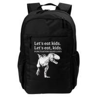 Funny LetS Eat Punctuation Saves Lives Grammar Backpack