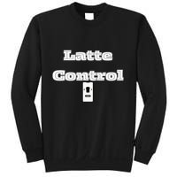 Funny Latte Enthusiasm Expresso Fan Graphic Sweatshirt