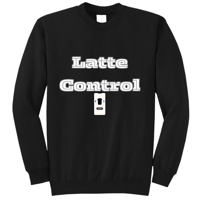 Funny Latte Enthusiasm Expresso Fan Graphic Sweatshirt