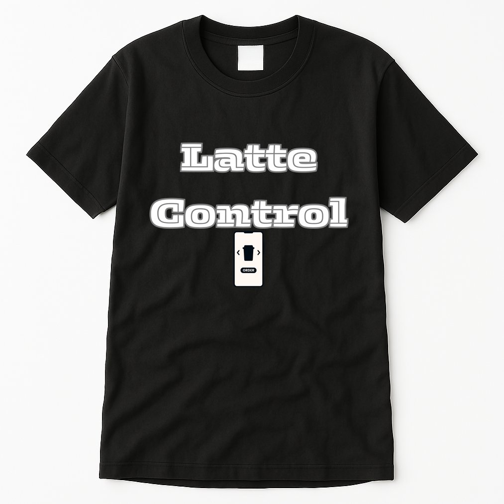 Funny Latte Enthusiasm Expresso Fan Graphic Tall T-Shirt