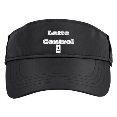 Funny Latte Enthusiasm Expresso Fan Graphic Adult Drive Performance Visor