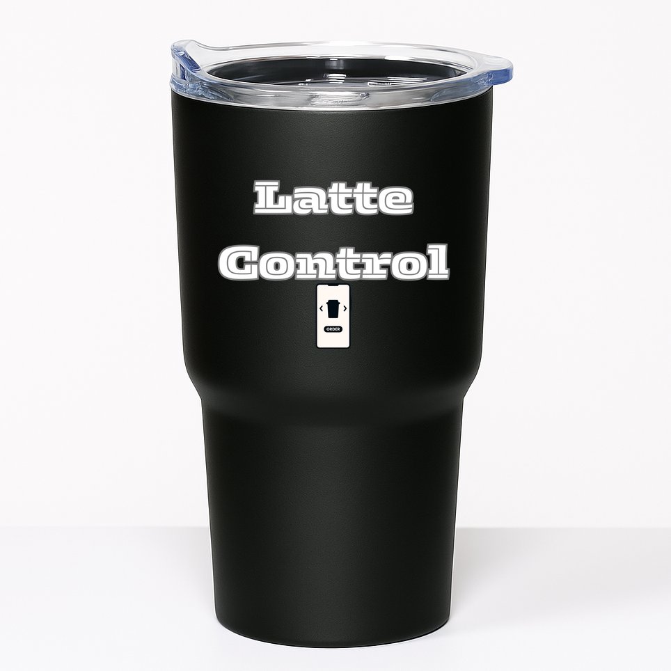 Funny Latte Enthusiasm Expresso Fan Graphic Tumbler