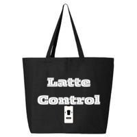 Funny Latte Enthusiasm Expresso Fan Graphic 25L Jumbo Tote