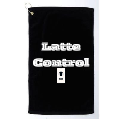 Funny Latte Enthusiasm Expresso Fan Graphic Golf Towel