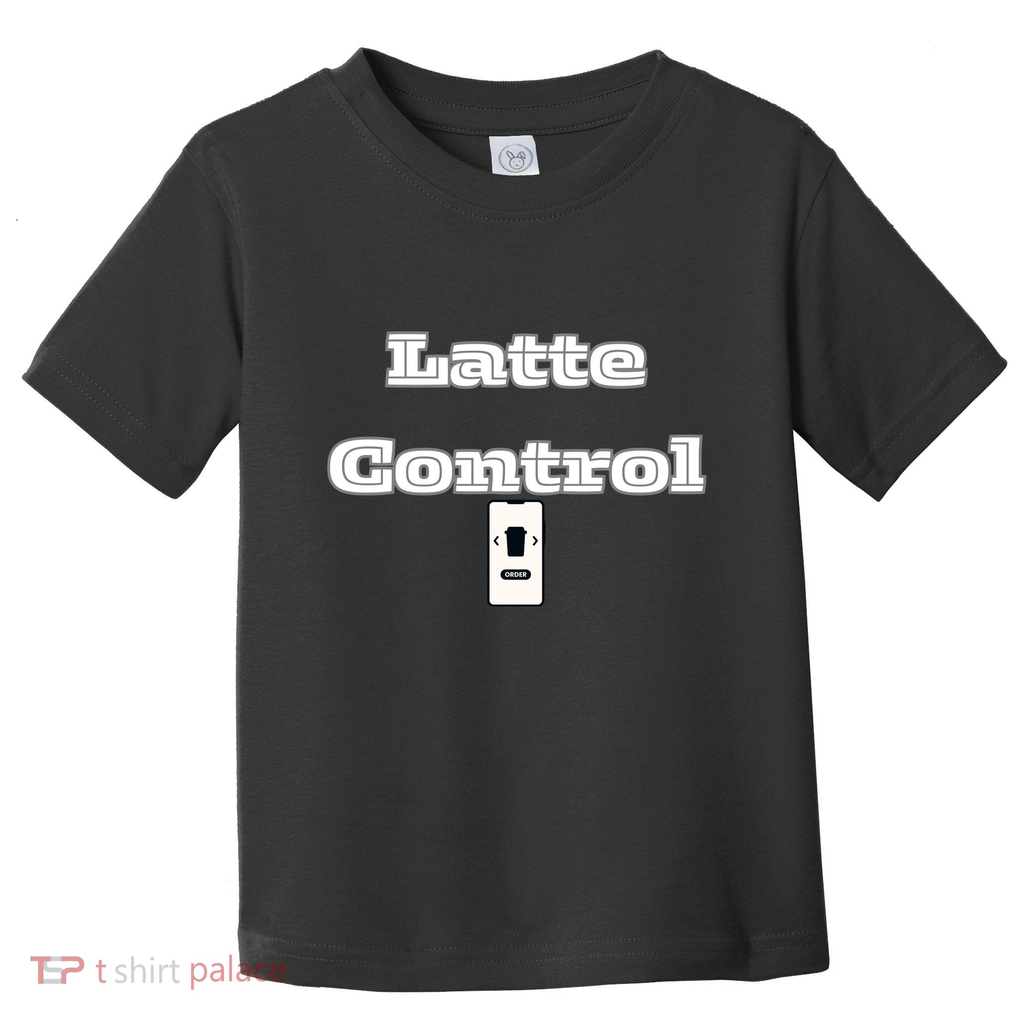 Funny Latte Enthusiasm Expresso Fan Graphic Toddler T-Shirt