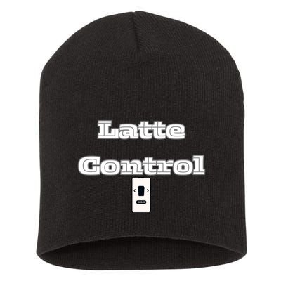 Funny Latte Enthusiasm Expresso Fan Graphic Short Acrylic Beanie