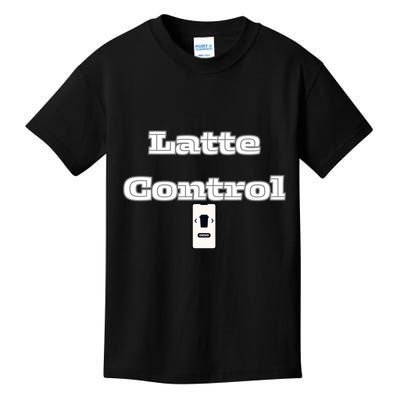 Funny Latte Enthusiasm Expresso Fan Graphic Kids T-Shirt