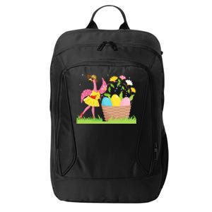 Flamingo Lover Easter Day Costume Cute Flamingo Graphic Great Gift City Backpack