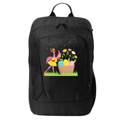 Flamingo Lover Easter Day Costume Cute Flamingo Graphic Great Gift City Backpack