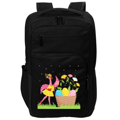 Flamingo Lover Easter Day Costume Cute Flamingo Graphic Great Gift Impact Tech Backpack