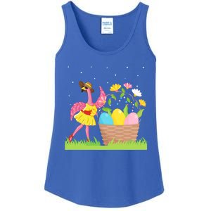 Flamingo Lover Easter Day Costume Cute Flamingo Graphic Great Gift Ladies Essential Tank