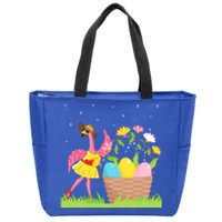 Flamingo Lover Easter Day Costume Cute Flamingo Graphic Great Gift Zip Tote Bag