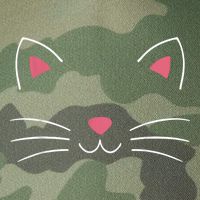 Funny Lazy Easy Cat Face Costume For Diy Halloween Party Legacy Tie Dye Trucker Hat