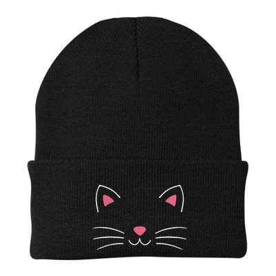 Funny Lazy Easy Cat Face Costume For Diy Halloween Party Beanie
