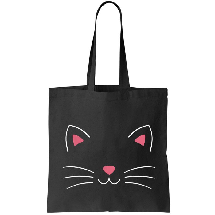 Funny Lazy Easy Cat Face Costume For Diy Halloween Party Bag