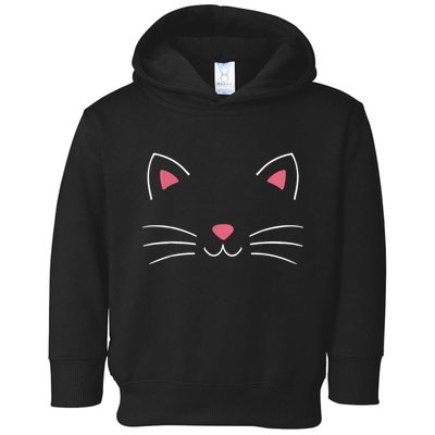 Funny Lazy Easy Cat Face Costume For Diy Halloween Party Toddler Hoodie
