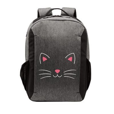 Funny Lazy Easy Cat Face Costume For Diy Halloween Party Vector Backpack
