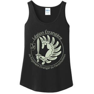 French L.E.G.I.O.N Etrangere Parachute Foreign Airborne Ladies Essential Tank